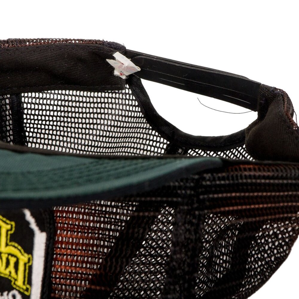 Jack Daniels Lynchburg Lemonade Trucker Hat VTG Mesh Snapback Black Patch Black - Picture 9 of 10